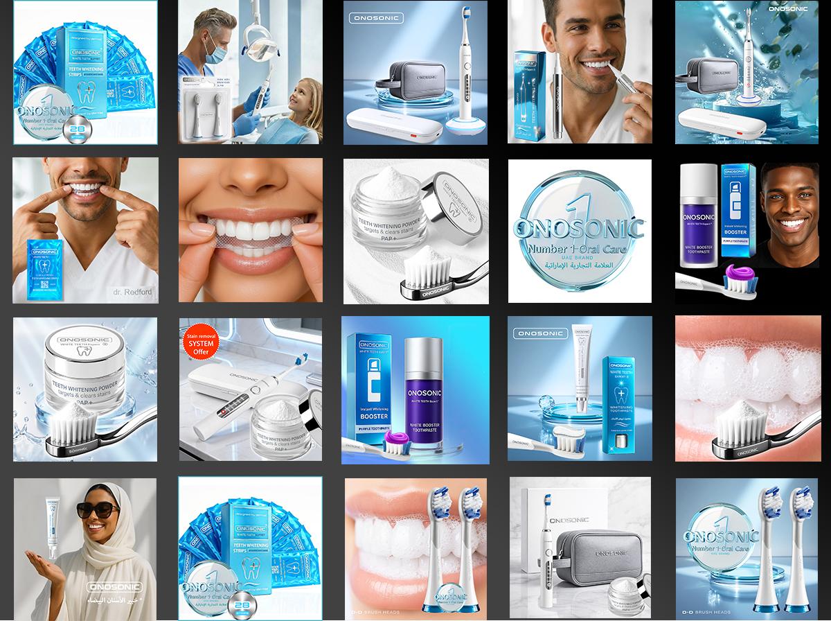Best Home Teeth Whitening Products in UAE and Comparison of the Cost of Teeth Whitening at Clinic and ONOSONIC Products