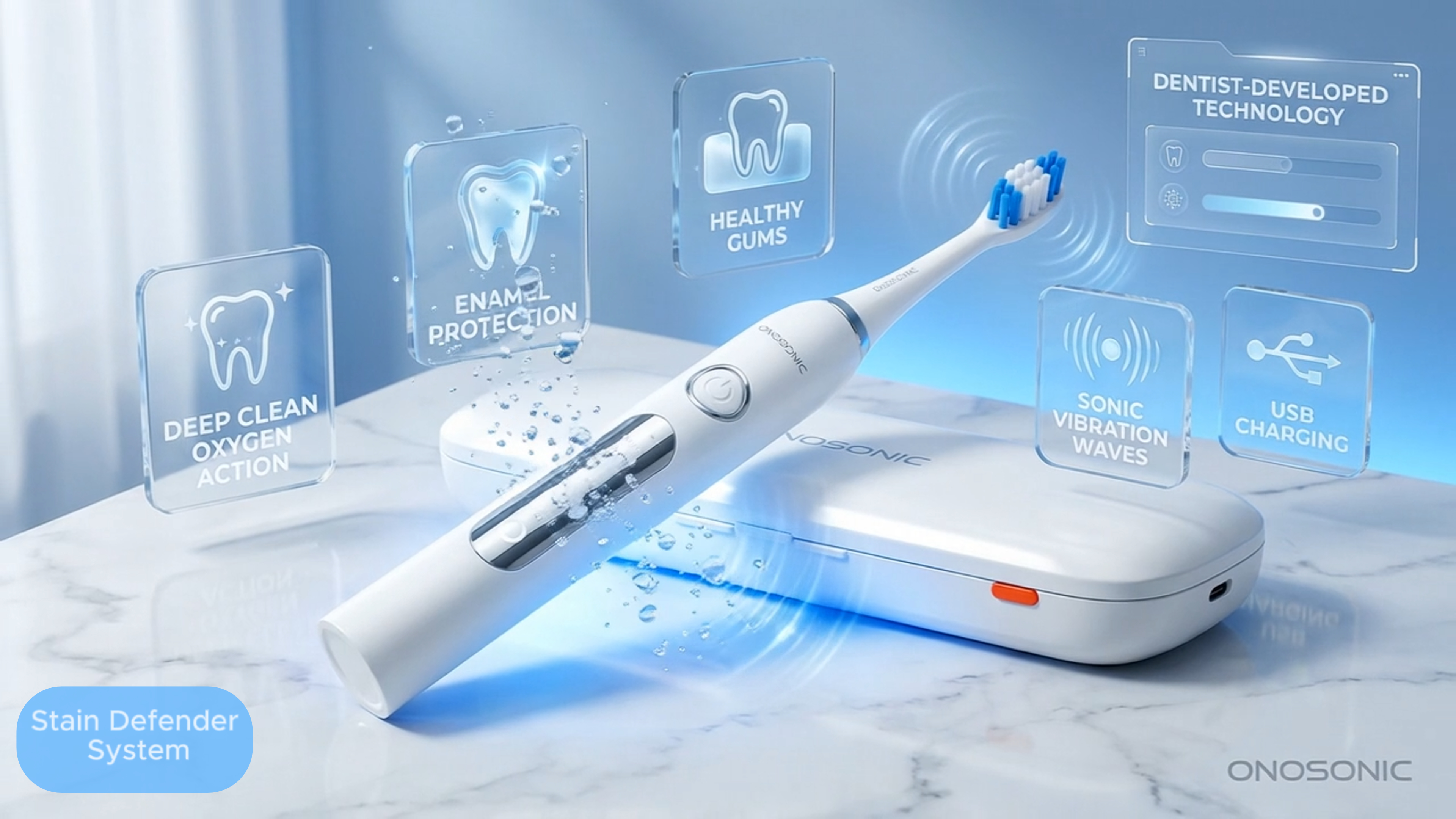 Elevate Your Oral Care with ONOSONIC WHITE TEETH Expert ® dx-1 Electric Toothbrush – ONOSONIC WHITE TEETH Expert® Elevate Your Oral Care with ONOSONIC WHITE TEETH Expert ® dx-1 Electric Toothbrush
